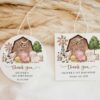 Farm Animals and Brown Barn Favor Tags, First Birthday, Gender Neutral, Printable File, Edit Yourself, SH116 Farm Animals and Brown Barn Favor Tags, First Birthday, Gender Neutral, Printable File, Edit Yourself, SH116