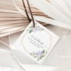 Purple Flowers and Gold Confetti Favor Tags, Gift Tags, Girl Birthday, Printable File, Edit Yourself, SH124