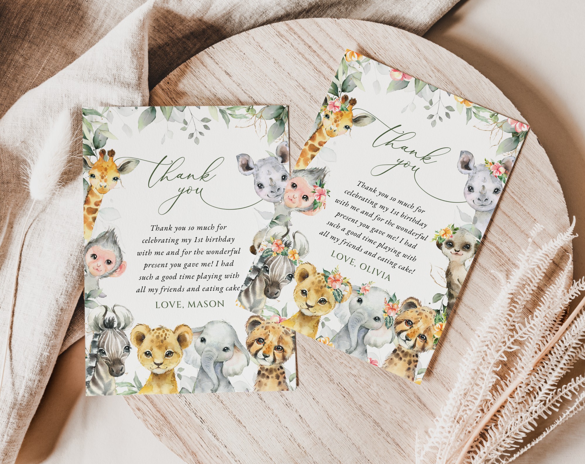 Birthday - Thank You Cards