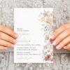 Colorful Flowers Wedding Invite, Wedding Stationery, Printable File, Edit Yourself, SH131