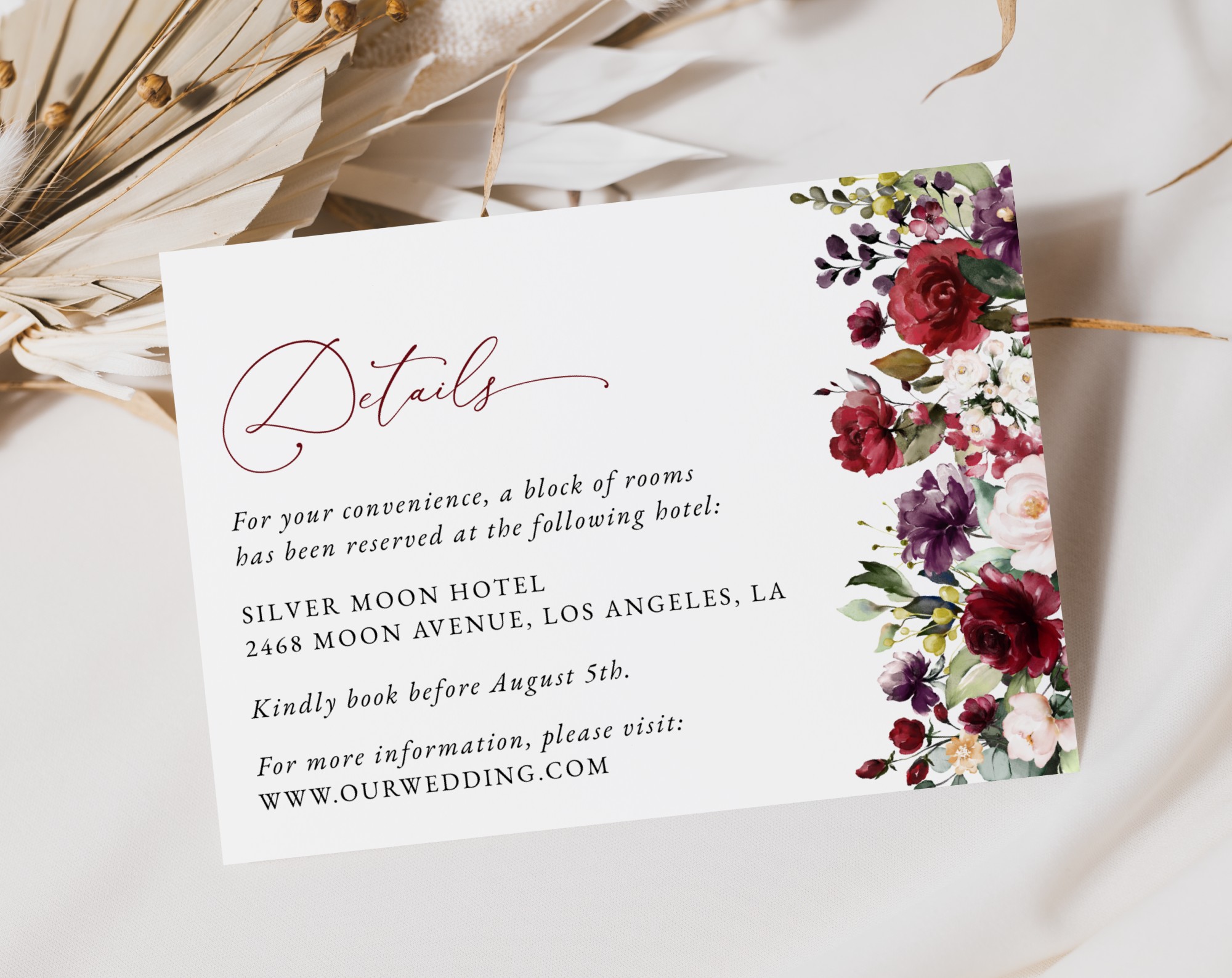 Burgundy, Purple and Blush Flowers Wedding Invitation Suite, Wedding Stationery, Printable File, Edit Yourself, SH132 Burgundy, Purple and Blush Flowers Wedding Invitation Suite, Wedding Stationery, Printable File, Edit Yourself, SH132