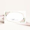 Pink Flowers and Gold Confetti Place Card, Wedding Stationery, Printable File, Edit Yourself, SH135 Pink Flowers and Gold Confetti Place Card, Wedding Stationery, Printable File, Edit Yourself, SH135