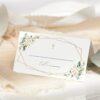 White Flowers Place Card, Baptism, First Holy Communion, Printable File, Edit Yourself, SH138 SH139 SH140 SH141 White Flowers Place Card, Baptism, First Holy Communion, Printable File, Edit Yourself, SH138 SH139 SH140 SH141