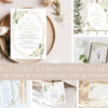 White Flowers First Holy Communion Mini Bundle, Printable File, Edit Yourself, SH139