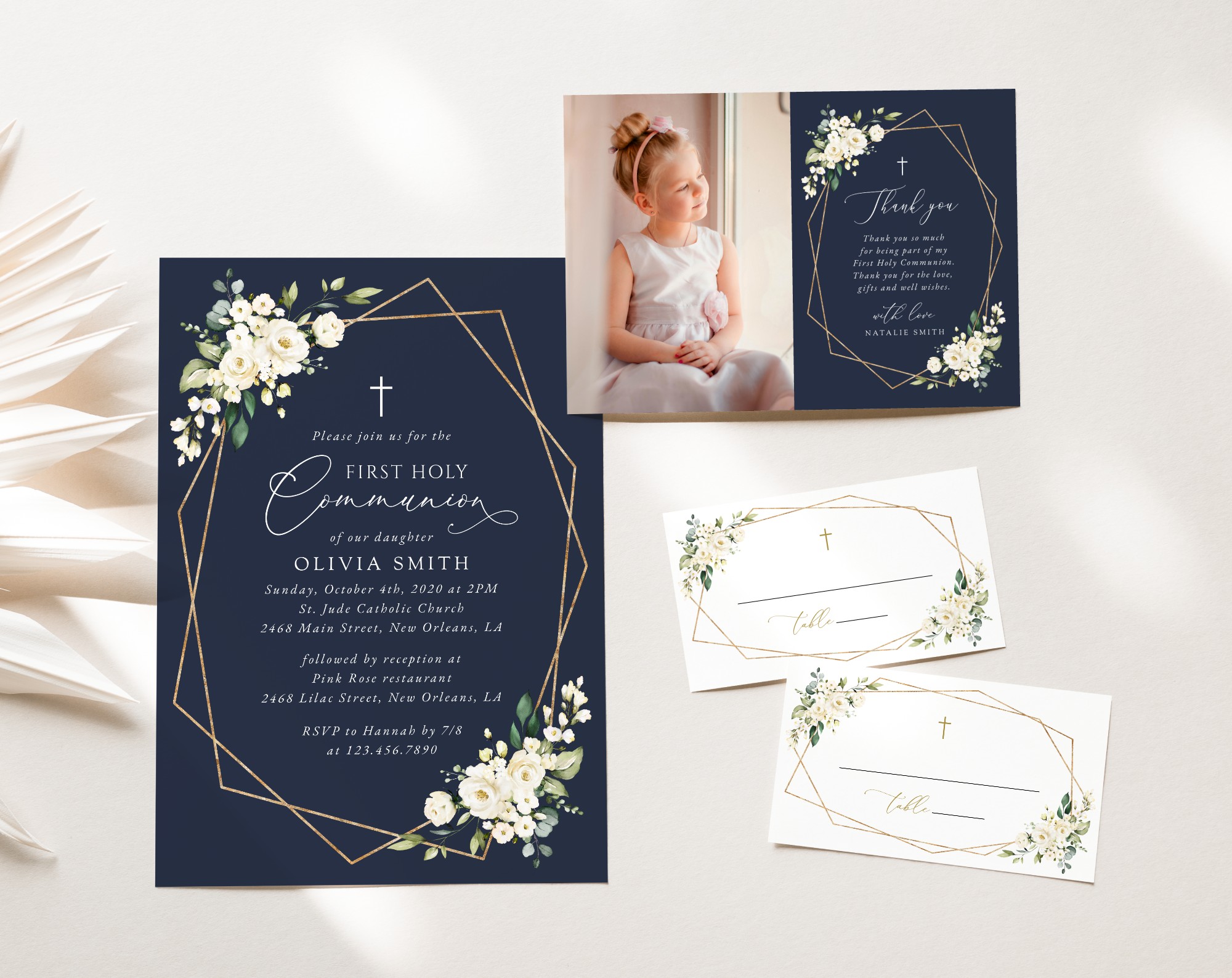 SH141 Navy and White Flowers First Holy Communion Shop by Collection SH141 Navy and White Flowers First Holy Communion Shop by Collection