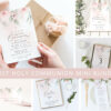 Blush Pink Flowers First Holy Communion Mini Bundle, Printable File, Edit Yourself, SH143 Blush Pink Flowers First Holy Communion Mini Bundle, Printable File, Edit Yourself, SH143