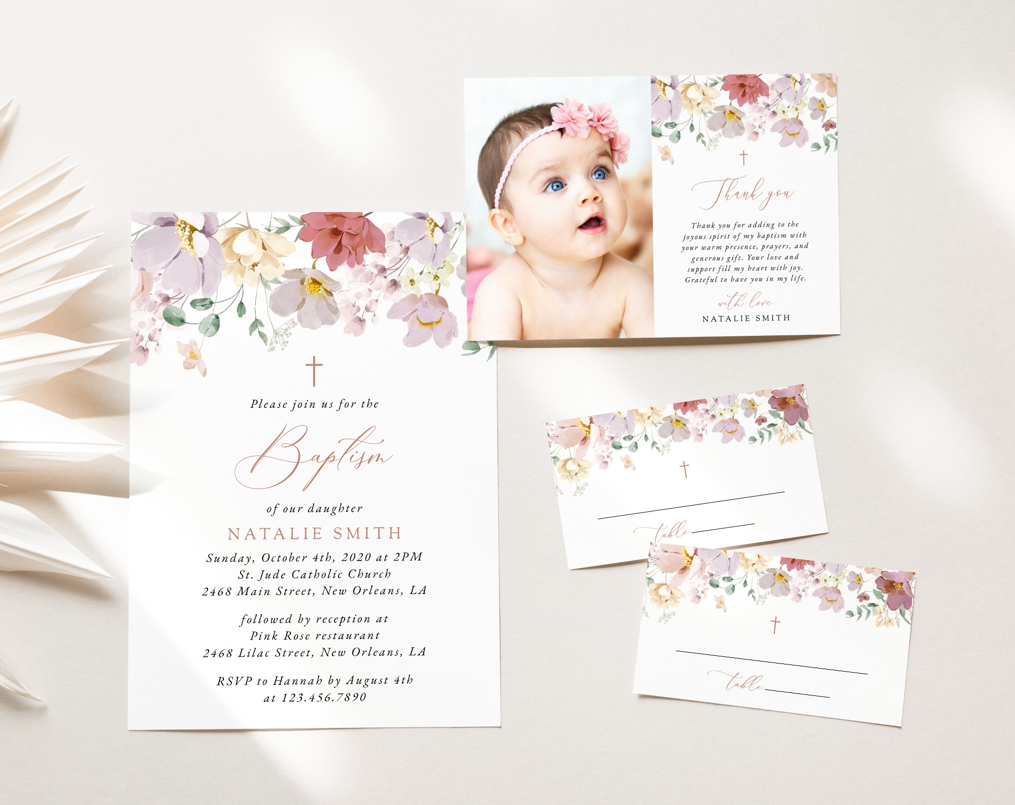 SH144 Colorful Flowers Baptism Shop by Collection SH144 Colorful Flowers Baptism Shop by Collection