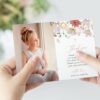 Colorful Flowers First Holy Communion Thank You Card, Printable File, Edit Yourself, SH145 Colorful Flowers First Holy Communion Thank You Card, Printable File, Edit Yourself, SH145