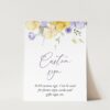 Purple and Yellow Flowers Custom Sign, Baptism, First Holy Communion, Printable File, Edit Yourself, SH146 SH147 Purple and Yellow Flowers Custom Sign, Baptism, First Holy Communion, Printable File, Edit Yourself, SH146 SH147