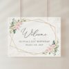 Pink Flowers and Gold Confetti Welcome Sign, Birthday Sign, Girl Birthday, Printable File, Edit Yourself, SH122 Pink Flowers and Gold Confetti Welcome Sign, Birthday Sign, Girl Birthday, Printable File, Edit Yourself, SH122