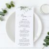 Greenery and Gold Baptism Mini Bundle, Printable File, Edit Yourself, SH148