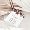 Burgundy, Purple and Blush Flowers First Holy Communion Favor Tags, Printable File, Edit Yourself, SH153 Burgundy, Purple and Blush Flowers First Holy Communion Favor Tags, Printable File, Edit Yourself, SH153