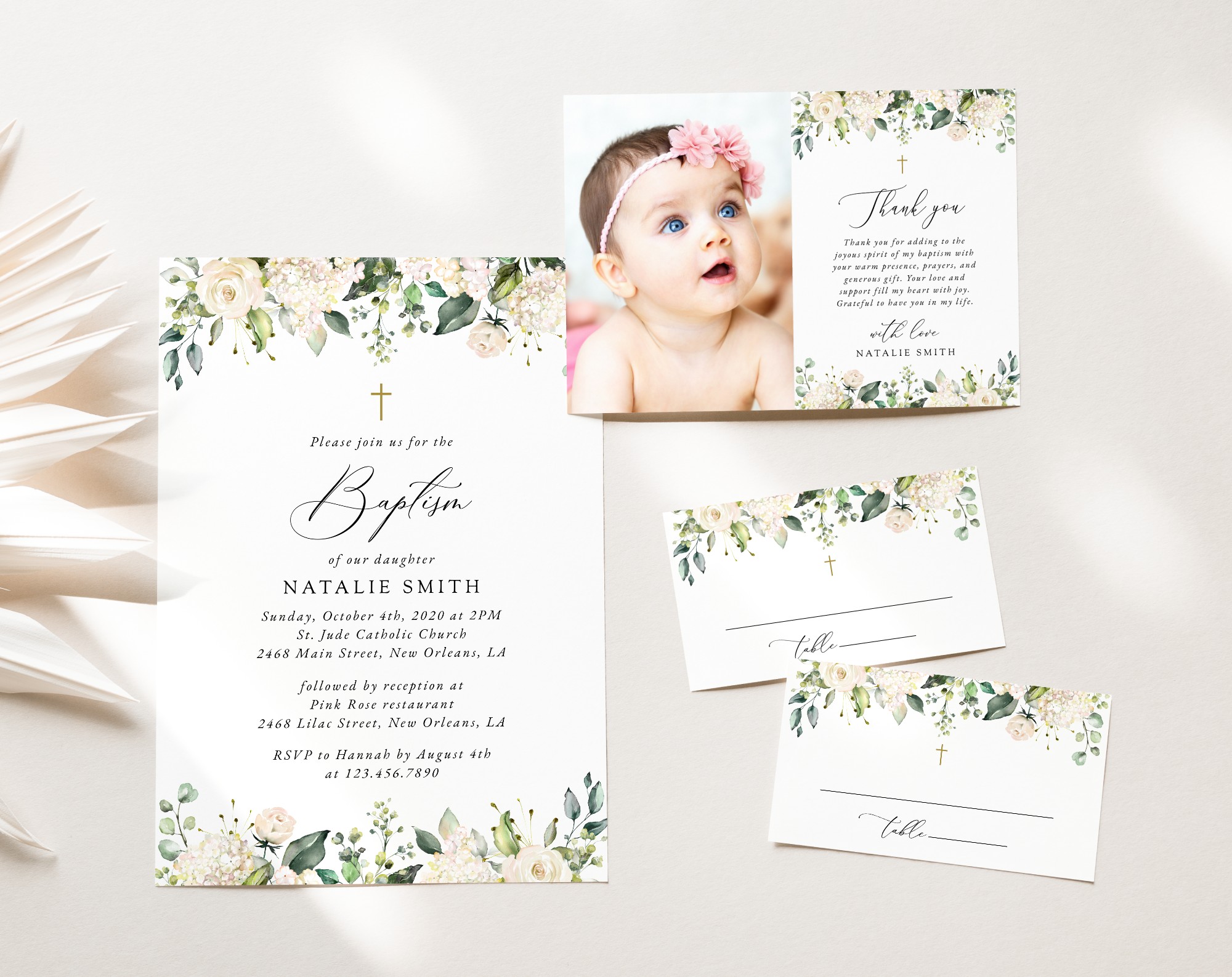 SH154 Cream White Flowers Baptism Shop by Collection SH154 Cream White Flowers Baptism Shop by Collection