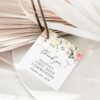 Pink, Orange and White Flowers First Holy Communion Favor Tags, Gift Tags, Printable File, Edit Yourself, SH157 Pink, Orange and White Flowers First Holy Communion Favor Tags, Gift Tags, Printable File, Edit Yourself, SH157