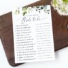Eucalyptus Leaves Bridal Shower Games, Set of 3 Games, Printable File, Edit Yourself, SH166 Eucalyptus Leaves Bridal Shower Games, Set of 3 Games, Printable File, Edit Yourself, SH166