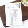 Purple Flowers and Gold Confetti Bridal Shower Games, Set of 3 Games, Printable File, Edit Yourself, SH177 Purple Flowers and Gold Confetti Bridal Shower Games, Set of 3 Games, Printable File, Edit Yourself, SH177