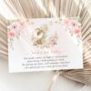 Cute Bunny and Pink Flowers Baby Shower Invitation Suite, Girl Baby Shower, Printable File, Edit Yourself, SH180 Cute Bunny and Pink Flowers Baby Shower Invitation Suite, Girl Baby Shower, Printable File, Edit Yourself, SH180