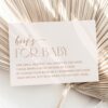 Minimal Boho Baby Shower Invitation Suite, Girl Baby Shower, Printable File, Edit Yourself, SH185 Minimal Boho Baby Shower Invitation Suite, Girl Baby Shower, Printable File, Edit Yourself, SH185
