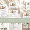 Forest Animals Baby Shower Mini Bundle, Gender Neutral Baby Shower, Printable File, Edit Yourself, SH188 Forest Animals Baby Shower Mini Bundle, Gender Neutral Baby Shower, Printable File, Edit Yourself, SH188