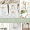 Safari Animals Baby Shower Mini Bundle, Gender Neutral Baby Shower, Printable File, Edit Yourself, SH189 Safari Animals Baby Shower Mini Bundle, Gender Neutral Baby Shower, Printable File, Edit Yourself, SH189