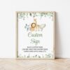Safari Animals Custom Sign, Baby Shower Sign, Gender Neutral Baby Shower, Printable File, Edit Yourself, SH189