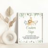 Safari Animals Custom Sign, Baby Shower Sign, Gender Neutral Baby Shower, Printable File, Edit Yourself, SH189