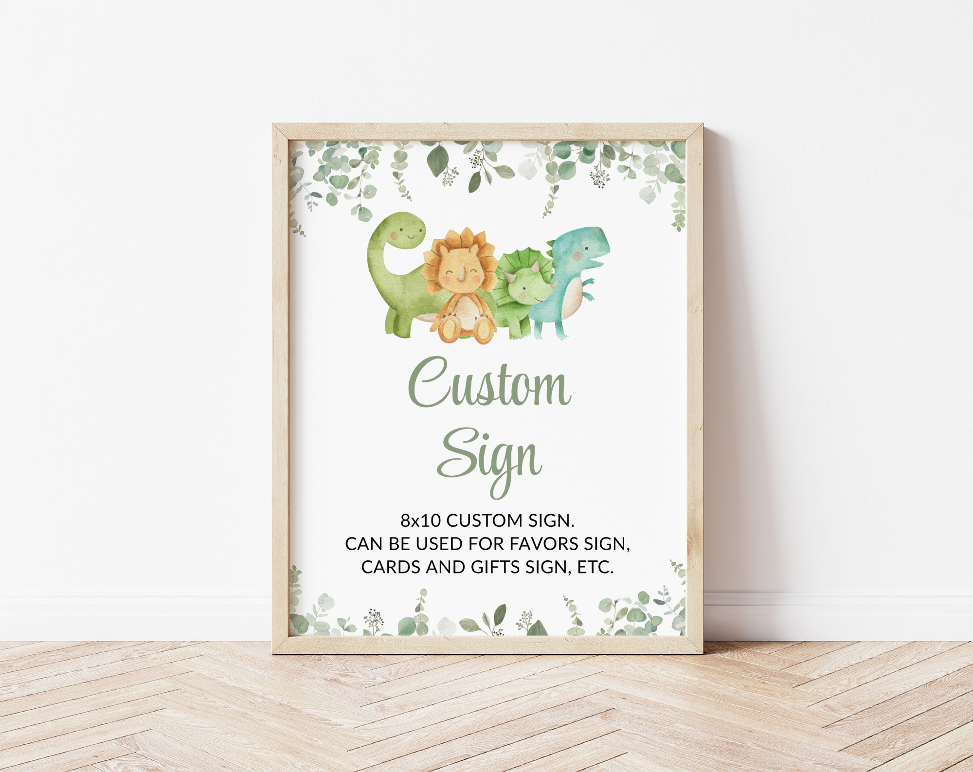 Cute Dinosaurs Custom Sign, Baby Shower Sign, Gender Neutral Baby Shower, Printable File, Edit Yourself, SH190 Cute Dinosaurs Custom Sign, Baby Shower Sign, Gender Neutral Baby Shower, Printable File, Edit Yourself, SH190