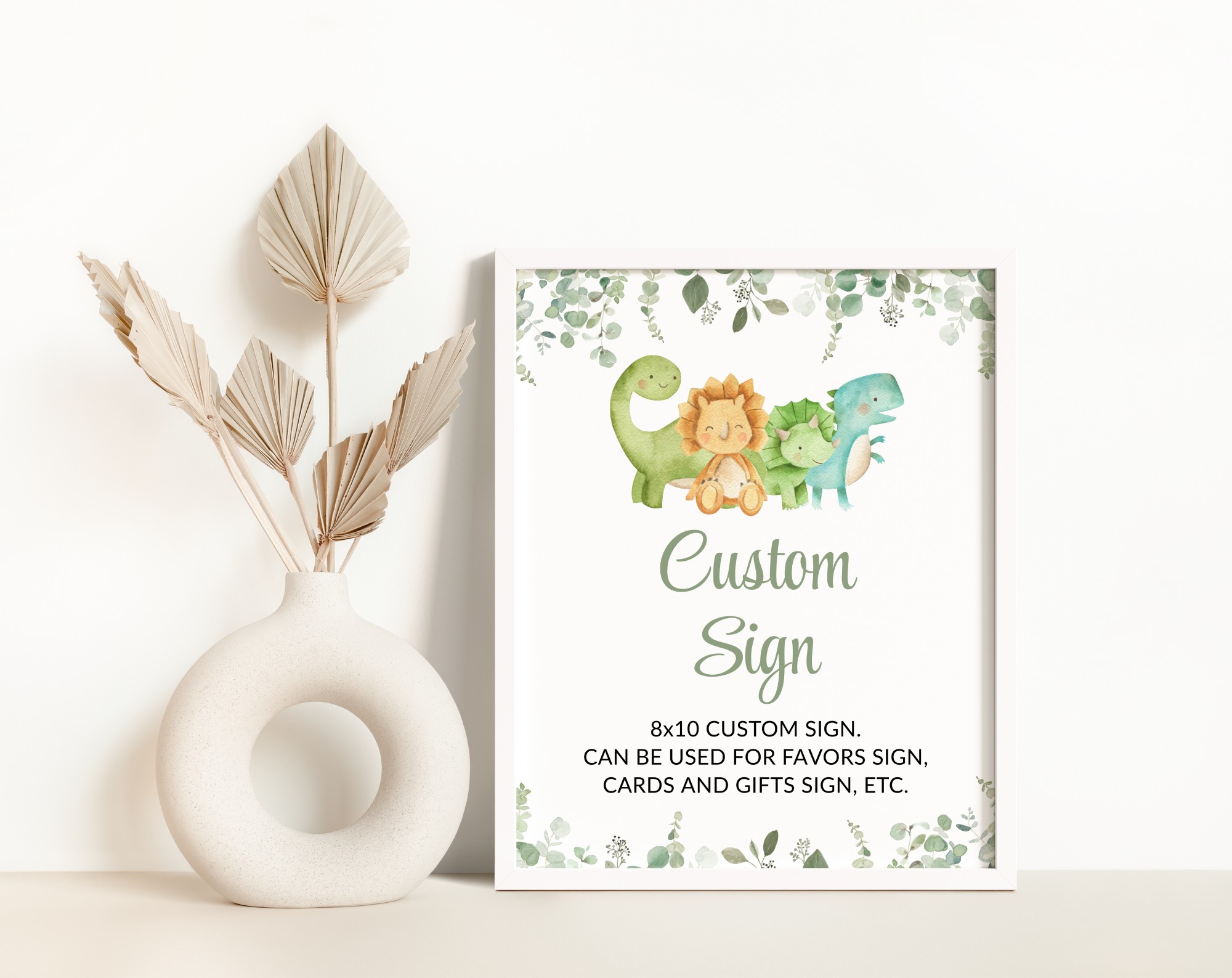 Cute Dinosaurs Custom Sign, Baby Shower Sign, Gender Neutral Baby Shower, Printable File, Edit Yourself, SH190 Cute Dinosaurs Custom Sign, Baby Shower Sign, Gender Neutral Baby Shower, Printable File, Edit Yourself, SH190