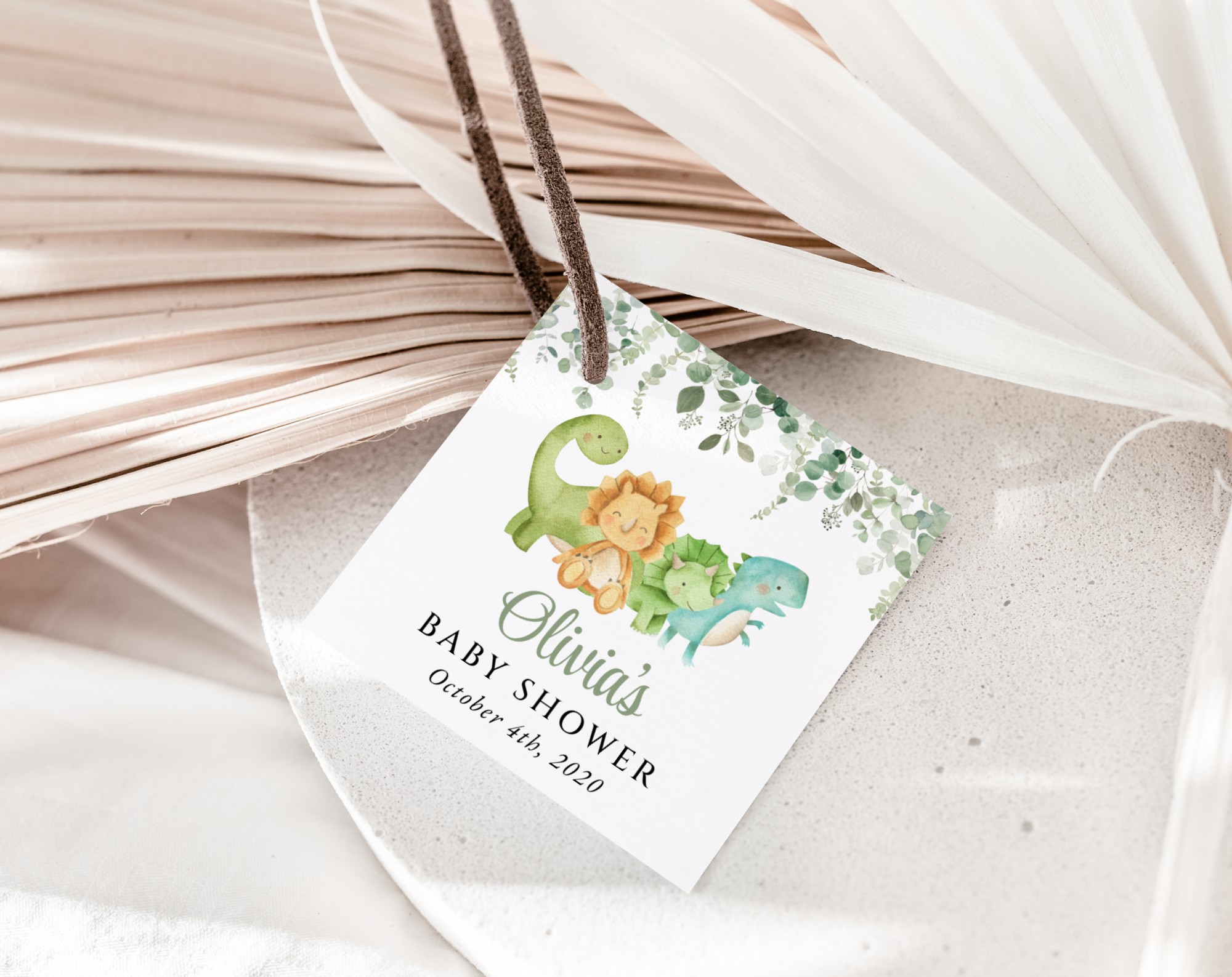 Cute Dinosaurs Favor Tags, Gift Tags, Gender Neutral Baby Shower, Printable File, Edit Yourself, SH190 Cute Dinosaurs Favor Tags, Gift Tags, Gender Neutral Baby Shower, Printable File, Edit Yourself, SH190