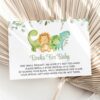 Cute Dinosaurs Baby Shower Invitation Suite, Gender Neutral Baby Shower, Printable File, Edit Yourself, SH190