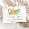 Cute Dinosaurs Thank You Card, Gender Neutral Baby Shower, Printable File, Edit Yourself, SH190 Cute Dinosaurs Thank You Card, Gender Neutral Baby Shower, Printable File, Edit Yourself, SH190