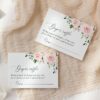 Blush Flowers Baby Shower Invitation Suite, Girl Baby Shower, Printable File, Edit Yourself, SH191 Blush Flowers Baby Shower Invitation Suite, Girl Baby Shower, Printable File, Edit Yourself, SH191