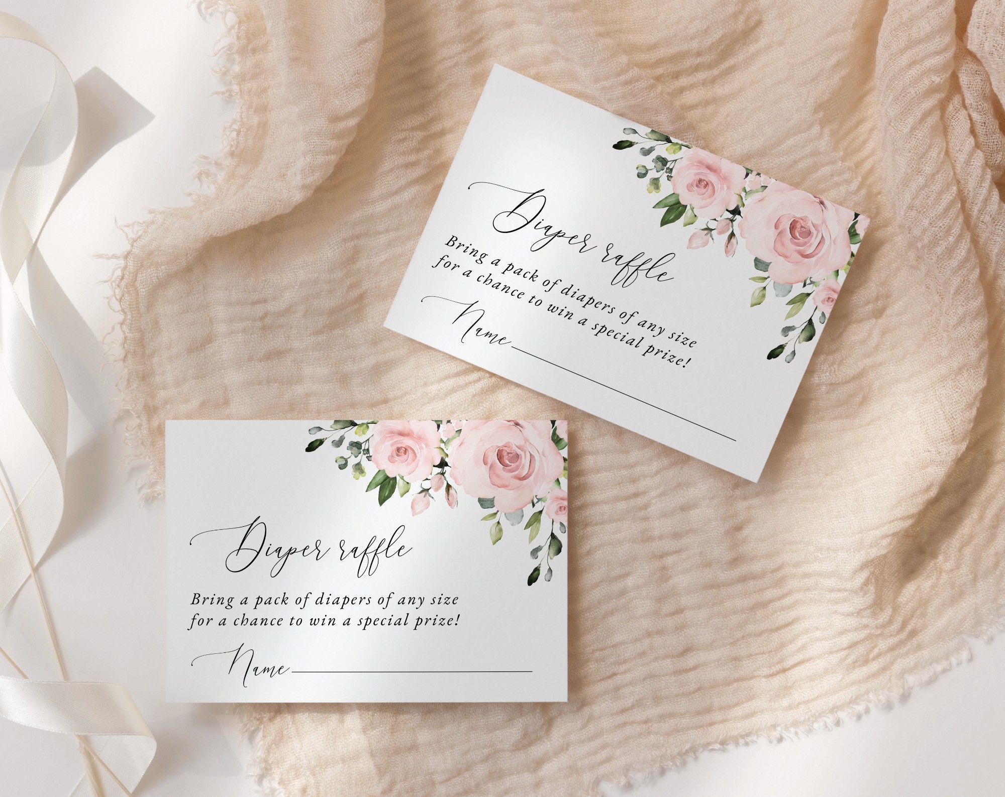 Blush Flowers Baby Shower Invitation Suite, Girl Baby Shower, Printable File, Edit Yourself, SH191 Blush Flowers Baby Shower Invitation Suite, Girl Baby Shower, Printable File, Edit Yourself, SH191