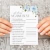 Dusty Blue Flowers Baby Shower Games, Set of 3 Games, Boy Baby Shower, Printable File, Edit Yourself, SH194 Dusty Blue Flowers Baby Shower Games, Set of 3 Games, Boy Baby Shower, Printable File, Edit Yourself, SH194