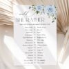 Dusty Blue Flowers Baby Shower Games, Set of 3 Games, Boy Baby Shower, Printable File, Edit Yourself, SH194 Dusty Blue Flowers Baby Shower Games, Set of 3 Games, Boy Baby Shower, Printable File, Edit Yourself, SH194