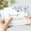 Purple Flowers Baby Shower Invitation Suite, Girl Baby Shower, Printable File, Edit Yourself, SH195 Purple Flowers Baby Shower Invitation Suite, Girl Baby Shower, Printable File, Edit Yourself, SH195