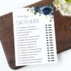 Navy Blue Flowers Baby Shower Games, Set of 3 Games, Boy Baby Shower, Printable File, Edit Yourself, SH197 Navy Blue Flowers Baby Shower Games, Set of 3 Games, Boy Baby Shower, Printable File, Edit Yourself, SH197