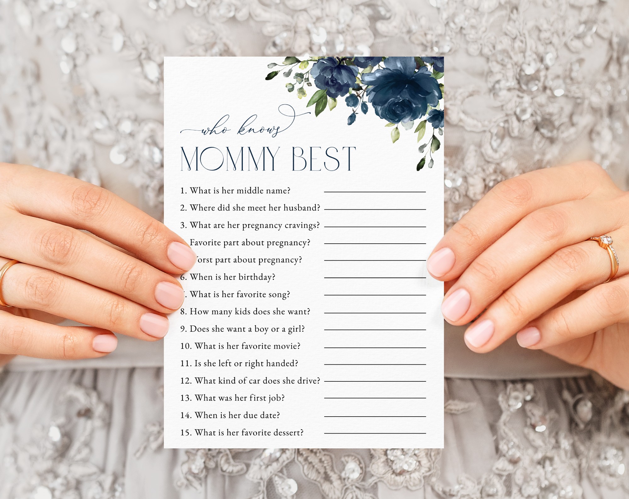 Navy Blue Flowers Baby Shower Games, Set of 3 Games, Boy Baby Shower, Printable File, Edit Yourself, SH197 Navy Blue Flowers Baby Shower Games, Set of 3 Games, Boy Baby Shower, Printable File, Edit Yourself, SH197