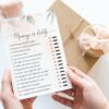 Blush Pink Flowers Baby Shower Games, Set of 3 Games, Girl Baby Shower, Printable File, Edit Yourself, SH199