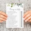 Eucalyptus Leaves Baby Shower Games, Set of 3 Games, Gender Neutral Baby Shower, Printable File, Edit Yourself, SH200 Eucalyptus Leaves Baby Shower Games, Set of 3 Games, Gender Neutral Baby Shower, Printable File, Edit Yourself, SH200