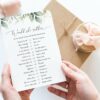 Greenery and Gold Baby Shower Games, Set of 3 Games, Gender Neutral Baby Shower, Printable File, Edit Yourself, SH201