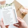 Cream White Flowers Baby Shower Games, Set of 3 Games, Girl Baby Shower, Printable File, Edit Yourself, SH203 Cream White Flowers Baby Shower Games, Set of 3 Games, Girl Baby Shower, Printable File, Edit Yourself, SH203
