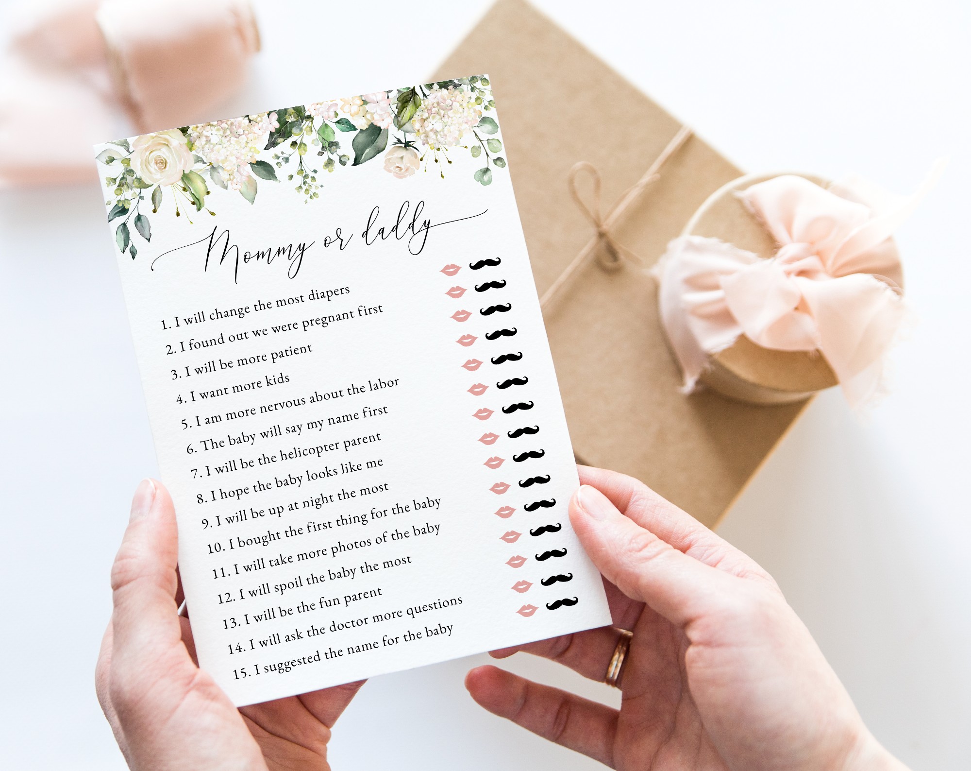Cream White Flowers Baby Shower Games, Set of 3 Games, Girl Baby Shower, Printable File, Edit Yourself, SH203 Cream White Flowers Baby Shower Games, Set of 3 Games, Girl Baby Shower, Printable File, Edit Yourself, SH203