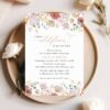 Colorful Flowers Baby Shower Invitation, Girl Baby Shower, Printable File, Edit Yourself, SH205 Colorful Flowers Baby Shower Invitation, Girl Baby Shower, Printable File, Edit Yourself, SH205