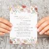 Colorful Flowers Baby Shower Invitation, Girl Baby Shower, Printable File, Edit Yourself, SH205 Colorful Flowers Baby Shower Invitation, Girl Baby Shower, Printable File, Edit Yourself, SH205
