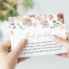 Colorful Flowers Baby Shower Invitation Suite, Girl Baby Shower, Printable File, Edit Yourself, SH205 Colorful Flowers Baby Shower Invitation Suite, Girl Baby Shower, Printable File, Edit Yourself, SH205