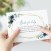 Navy and Blue Flowers Baby Shower Invitation Suite, Boy Baby Shower, Printable File, Edit Yourself, SH216 Navy and Blue Flowers Baby Shower Invitation Suite, Boy Baby Shower, Printable File, Edit Yourself, SH216
