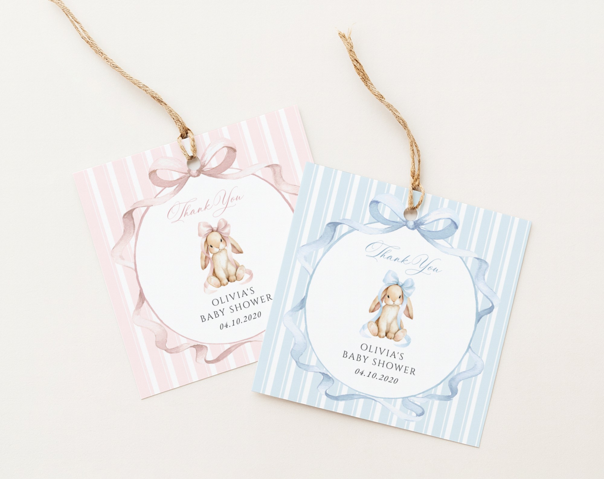 Baby Shower - Favor Tags