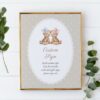 Bear and Beige Polka Dots Custom Sign, Gender Reveal Sign, Printable File, Edit Yourself, SH225