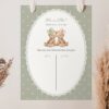 Bear and Green Polka Dots Guess the Gender, Gender Reveal Sign, Printable File, Edit Yourself, SH226 Bear and Green Polka Dots Guess the Gender, Gender Reveal Sign, Printable File, Edit Yourself, SH226